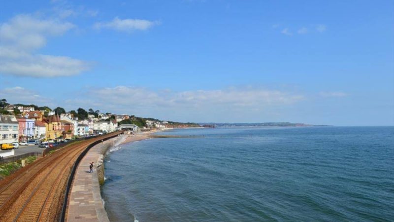 Dawlish in Devon, UK